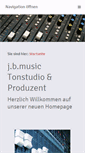Mobile Screenshot of jb-music.de