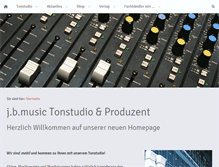 Tablet Screenshot of jb-music.de